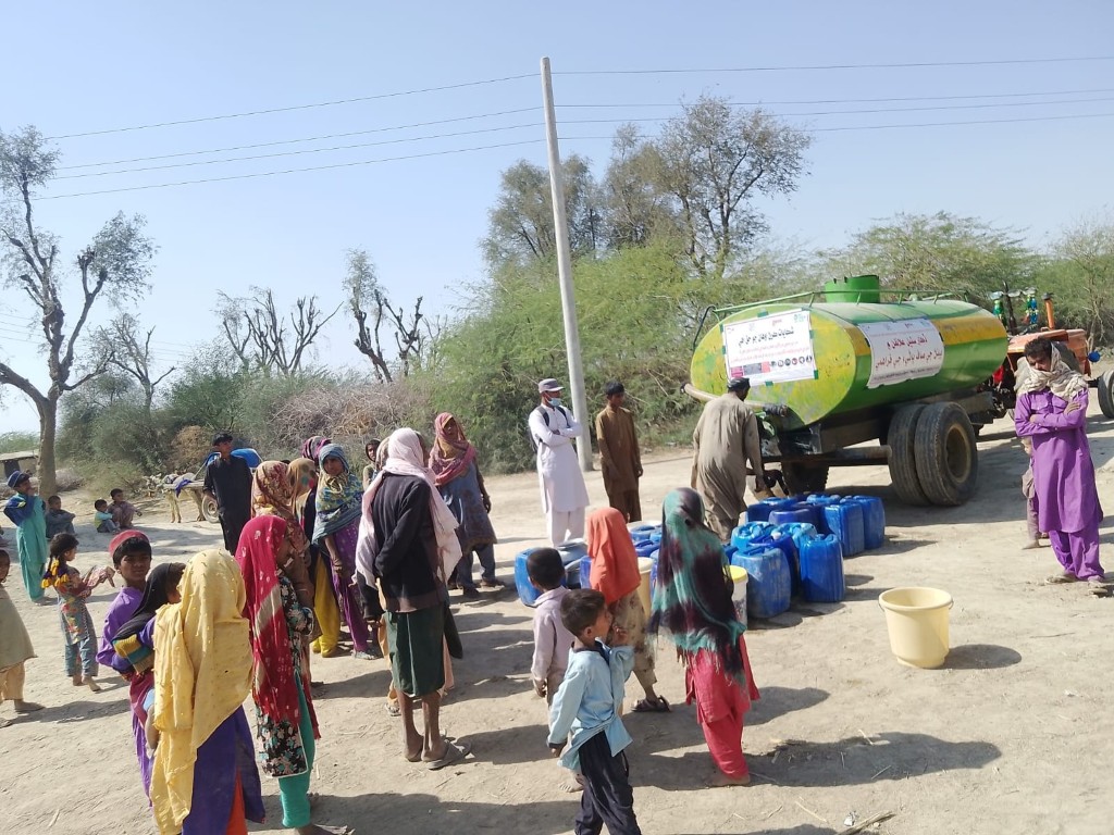Water distribution under CDF drought anticipatory action